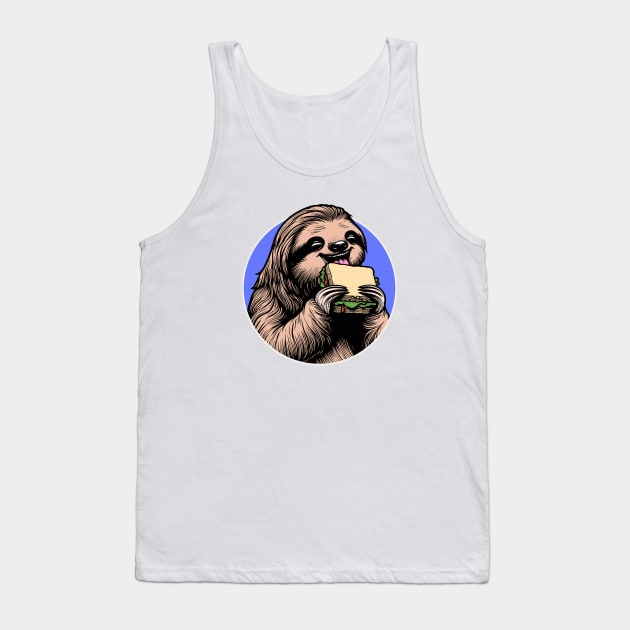 Sloth Bite Tank Top by altlands